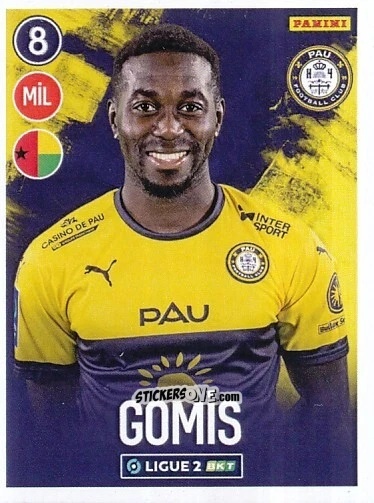 Figurina David Gomis - FOOT 2022-2023 Ligue 2
 n. 220 - Panini