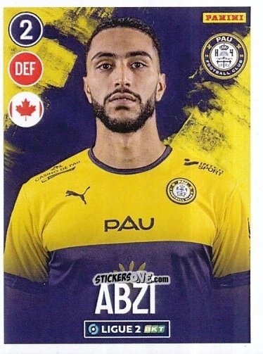 Figurina Diyaeddine Abzi - FOOT 2022-2023 Ligue 2
 n. 212 - Panini
