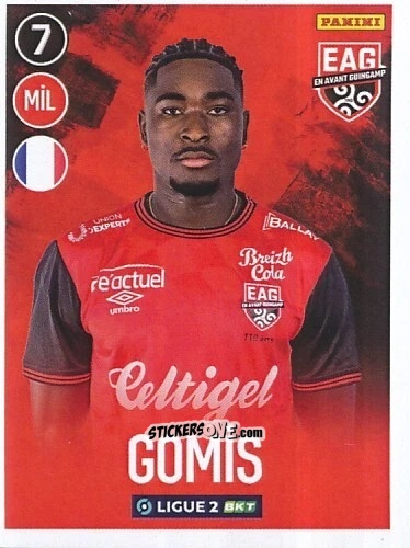 Figurina Donatien Gomis - FOOT 2022-2023 Ligue 2
 n. 114 - Panini