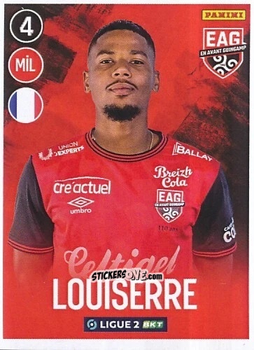 Cromo Dylan Louiserre - FOOT 2022-2023 Ligue 2
 n. 116 - Panini