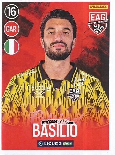 Figurina Enzo Basilio - FOOT 2022-2023 Ligue 2
 n. 106 - Panini
