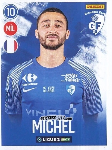 Sticker Florian Michel - FOOT 2022-2023 Ligue 2
 n. 99 - Panini