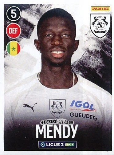 Figurina Formose Mendy - FOOT 2022-2023 Ligue 2
 n. 4 - Panini