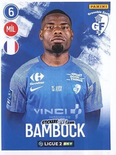Sticker Franck Bambock - FOOT 2022-2023 Ligue 2
 n. 97 - Panini