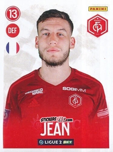 Sticker Gaby Jean - FOOT 2022-2023 Ligue 2
 n. 17 - Panini