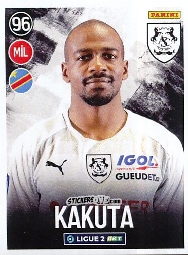 Cromo Gaël Kakuta - FOOT 2022-2023 Ligue 2
 n. 10 - Panini