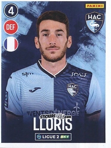 Sticker Gautier Lloris - FOOT 2022-2023 Ligue 2
 n. 123 - Panini