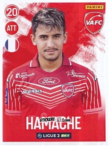 Cromo Ilyes Hamache - FOOT 2022-2023 Ligue 2
 n. 298 - Panini