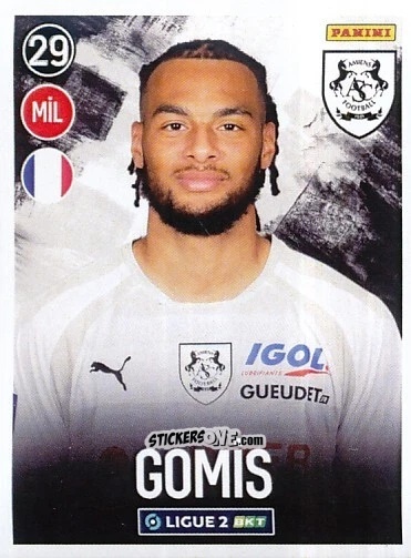 Figurina Iron Gomis - FOOT 2022-2023 Ligue 2
 n. 9 - Panini