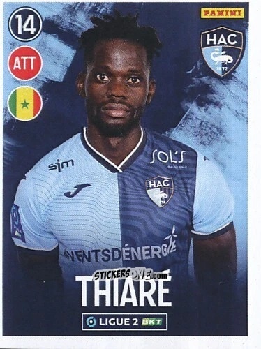 Figurina Jamal Thiaré - FOOT 2022-2023 Ligue 2
 n. 135 - Panini