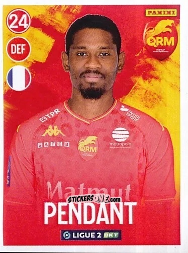 Cromo Jason Pendant - FOOT 2022-2023 Ligue 2
 n. 229 - Panini