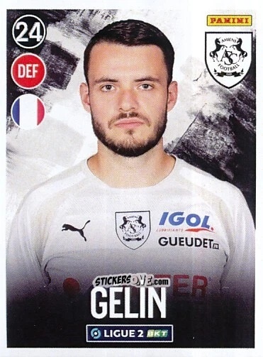 Cromo Jérémy Gélin - FOOT 2022-2023 Ligue 2
 n. 15 - Panini