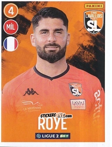 Cromo Jimmy Roye - FOOT 2022-2023 Ligue 2
 n. 147 - Panini