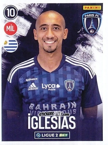 Cromo Jonathan Iglesias - FOOT 2022-2023 Ligue 2
 n. 203 - Panini
