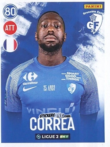 Cromo Joris Correa - FOOT 2022-2023 Ligue 2
 n. 103 - Panini
