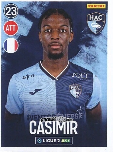Sticker Josué Casimir - FOOT 2022-2023 Ligue 2
 n. 132 - Panini