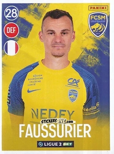 Figurina Julien Faussurier - FOOT 2022-2023 Ligue 2
 n. 275 - Panini