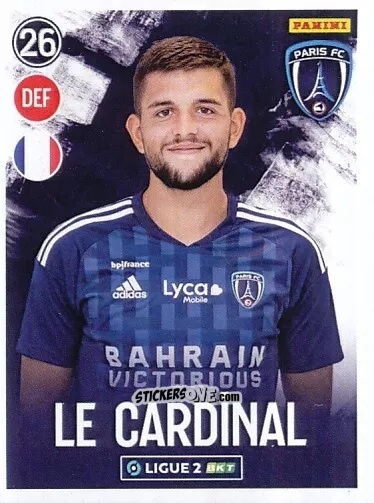 Cromo Julien Le Cardinal - FOOT 2022-2023 Ligue 2
 n. 202 - Panini