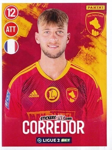 Cromo Killian Corredor - FOOT 2022-2023 Ligue 2
 n. 252 - Panini