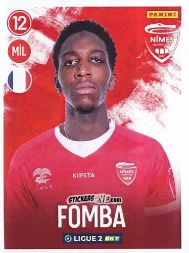 Sticker Lamine Fomba - FOOT 2022-2023 Ligue 2
 n. 174 - Panini