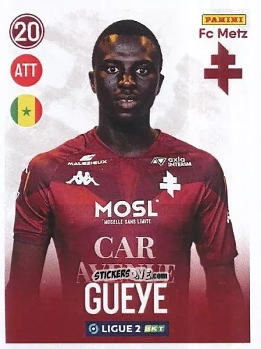 Figurina Lamine Gueye - FOOT 2022-2023 Ligue 2
 n. 162 - Panini