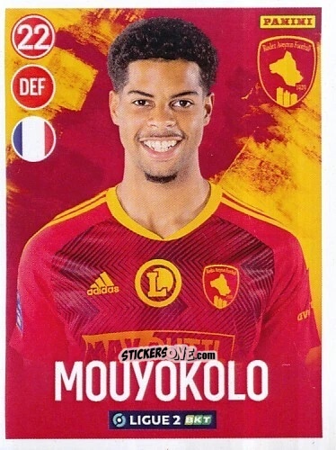 Figurina Loris Mouyokolo - FOOT 2022-2023 Ligue 2
 n. 244 - Panini
