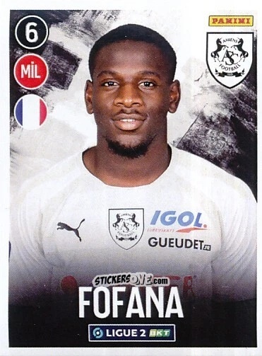 Figurina Mamadou Doums Fofana - FOOT 2022-2023 Ligue 2
 n. 8 - Panini