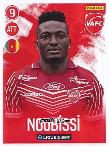 Cromo Marius Noubissi - FOOT 2022-2023 Ligue 2
 n. 299 - Panini