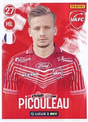 Cromo Mathis Picouleau - FOOT 2022-2023 Ligue 2
 n. 295 - Panini