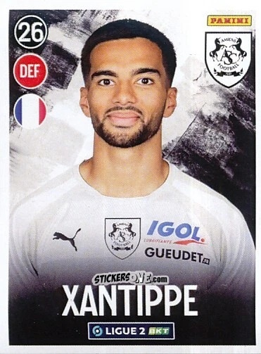 Figurina Matthéo Xantippe - FOOT 2022-2023 Ligue 2
 n. 6 - Panini