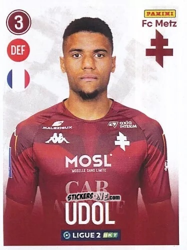 Figurina Matthieu Udol - FOOT 2022-2023 Ligue 2
 n. 156 - Panini
