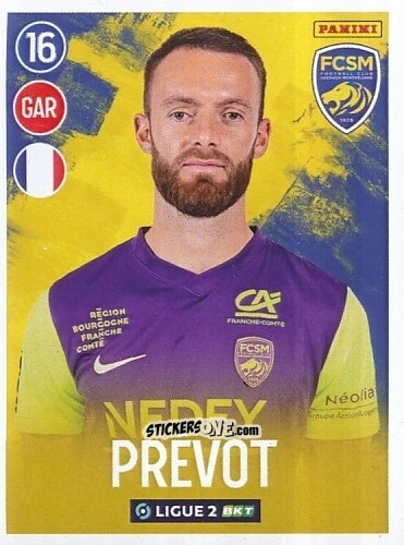 Figurina Maxence Prévot - FOOT 2022-2023 Ligue 2
 n. 271 - Panini