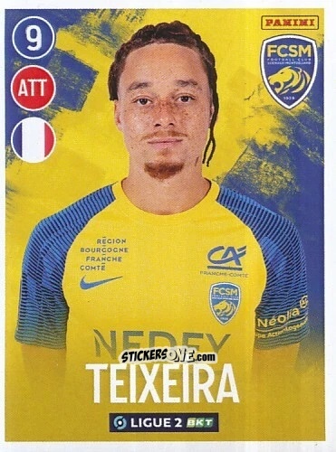 Figurina Maxime Do Couto Teixeira - FOOT 2022-2023 Ligue 2
 n. 285 - Panini