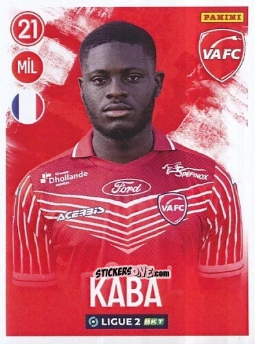 Figurina Mohamed Kaba - FOOT 2022-2023 Ligue 2
 n. 293 - Panini