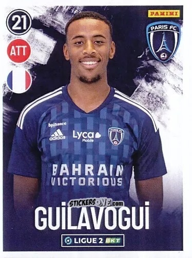 Cromo Morgan Guilavogui - FOOT 2022-2023 Ligue 2
 n. 209 - Panini