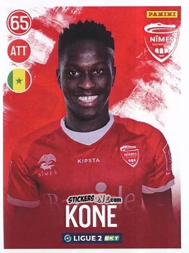 Sticker Moussa Koné - FOOT 2022-2023 Ligue 2
 n. 178 - Panini