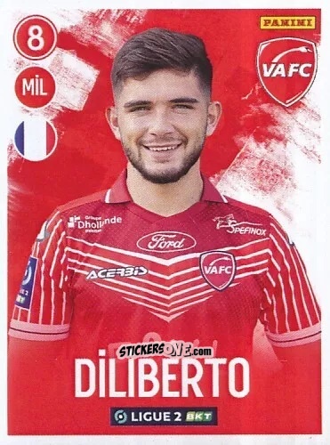 Figurina Noah Diliberto - FOOT 2022-2023 Ligue 2
 n. 291 - Panini
