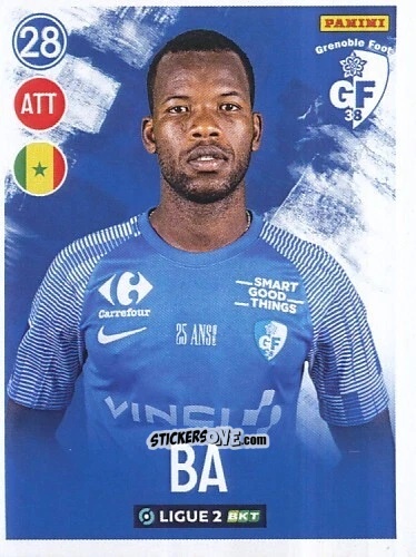 Cromo Pape Meïssa Ba - FOOT 2022-2023 Ligue 2
 n. 102 - Panini