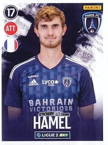 Sticker Pierre-Yves Hamel - FOOT 2022-2023 Ligue 2
 n. 210 - Panini