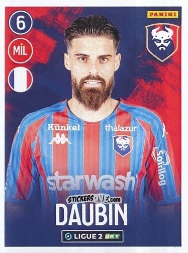Cromo Quentin Daubin - FOOT 2022-2023 Ligue 2
 n. 68 - Panini