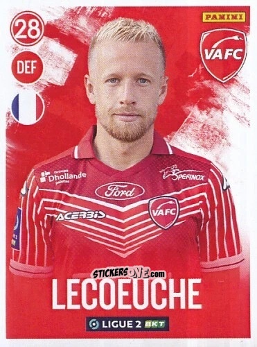 Cromo Quentin Lecoeuche - FOOT 2022-2023 Ligue 2
 n. 289 - Panini