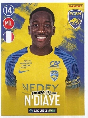 Cromo Rassoul Ndiaye - FOOT 2022-2023 Ligue 2
 n. 279 - Panini