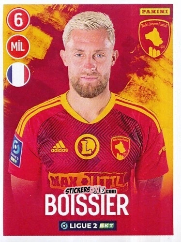 Figurina Rémy Boissier - FOOT 2022-2023 Ligue 2
 n. 248 - Panini