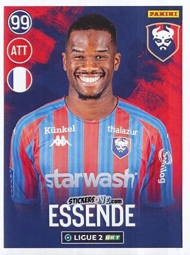 Cromo Samuel Essende - FOOT 2022-2023 Ligue 2
 n. 72 - Panini