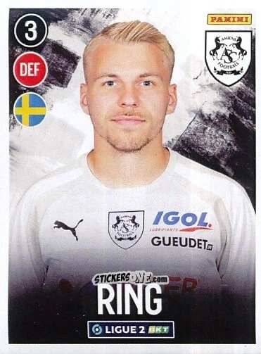 Figurina Sebastian Ring - FOOT 2022-2023 Ligue 2
 n. 3 - Panini