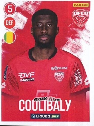 Sticker Senou Coulibaly - FOOT 2022-2023 Ligue 2
 n. 78 - Panini