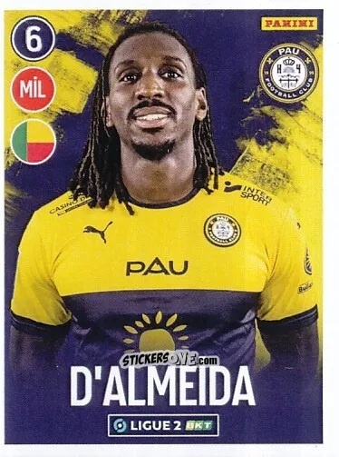 Cromo Sessi D'Almeida - FOOT 2022-2023 Ligue 2
 n. 219 - Panini