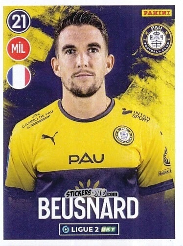 Cromo Steeve Beusnard - FOOT 2022-2023 Ligue 2
 n. 217 - Panini