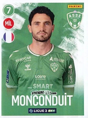 Sticker Thomas Monconduit - FOOT 2022-2023 Ligue 2
 n. 266 - Panini