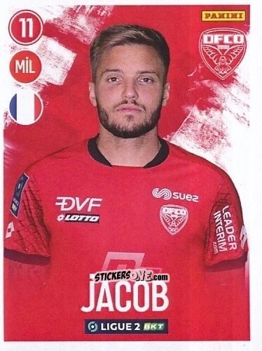 Figurina Valentin Jacob - FOOT 2022-2023 Ligue 2
 n. 82 - Panini